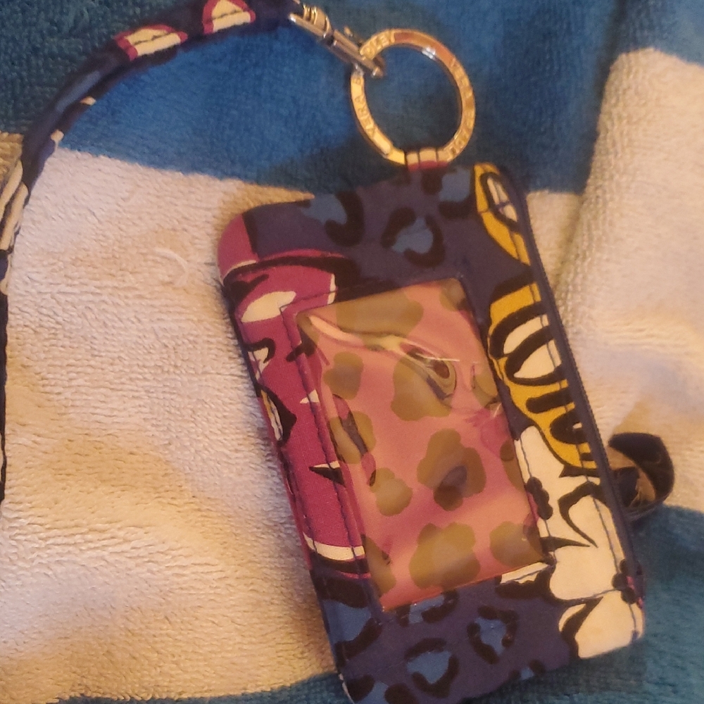 Vera Bradley Floral Wristlet